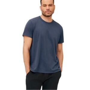 JASON SCOTT Raymond Crew India Ink Blue Short Sleeve‎ T-Shirt Men’s Size Medium